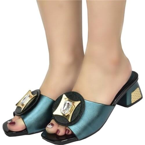 Latest Design Luxury Shoes Women Designers Low Heels Womens Shoes Special Arrivals Wedding Nigeriain Shoe