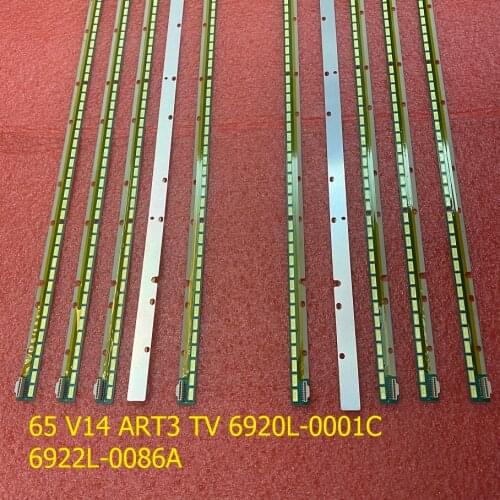 5set=10pcs LED backlight bar for LG 65UB950V 60UH6150 LC650EQD(FG)(F2) 65 V14 ART3 TV 6920L-0001C 6922L-0086A 6916L-1747A 1748A