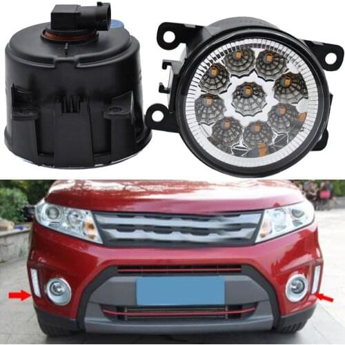 For Suzuki Vitara 2016 2017 C356 For Suzuki XL7 Swift SX4 Alto Splash Jimny Ignis Grand Vitara Fog Light Assembly LED Fog Lights