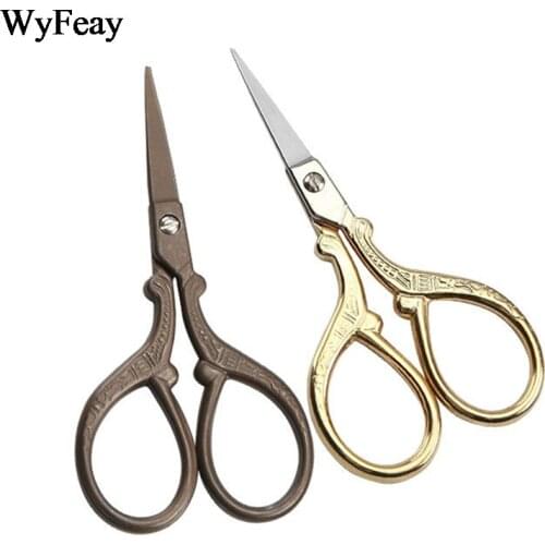 Cross Stitch Retro Classic Vintage Scissors Antique Embroidery Sewing Tailor Scissor Handicraft Stainless Steel Fabric Scissors
