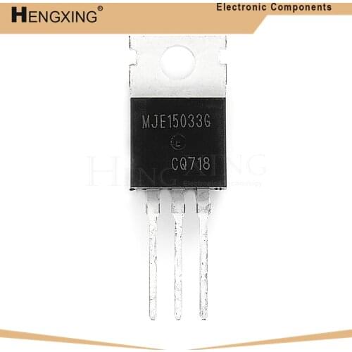 10piece 5pairs (5pcs MJE15033G + 5pcs MJE15032G ) MJE15033 MJE15032 TO-220 In Stock