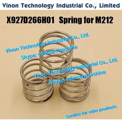 5pcs) X927D266H01 Compression Spring for Lower Flush Cup M212 for Mitsubishi SZ,SX,CX,FX,QA,RA machine X927-D266-H01,DA25000