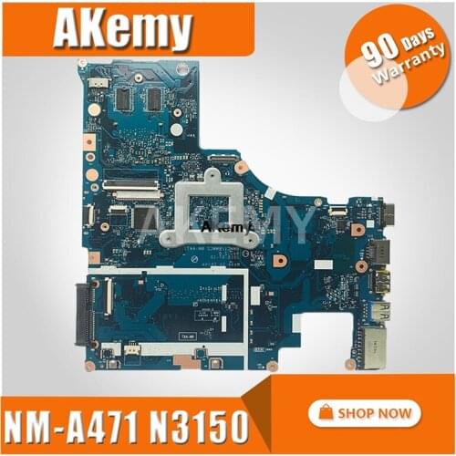 BMWC1/BMWC2 NM-A471 motherboard For Lenovo 300-15IBR notebook motherboard CPU N3160/3150 GT920M 1G DDR3 100% test work