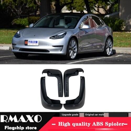 For Tesla Model 3 2017-2019 Mudflaps Splash Guards Front rear Mud Flap Mudguards Fender Modified special