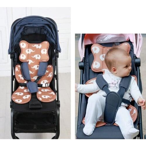 Baby Summer Stroller Mat Breathable 3D Mesh Seat Cushion Toddler Comfortable Pad Liner Pushchair Accessory
