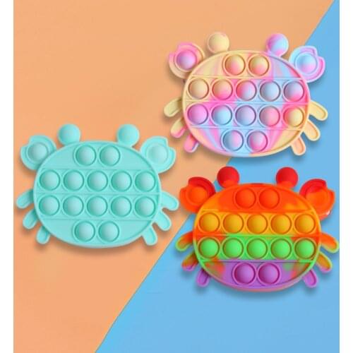 Fidget it Foot Shape Push Bubble Fidget Toys Antistress Squishy figet toys 2021 New Year Gift Wholesale Fidget Reliver Stress