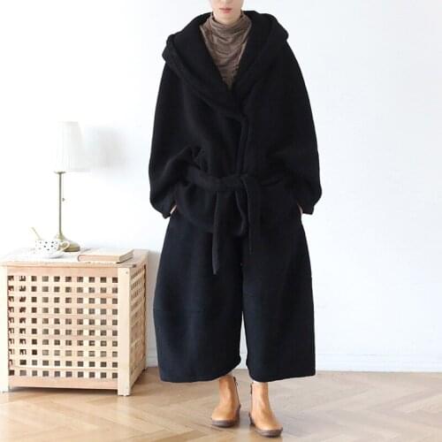 Женские пальто с капюшоном Johnature China At AliExpress