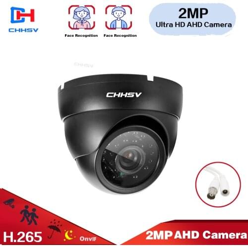 HD 1080P Dome AHD Camera 2MP CCD Security Video HD Analog Camera Night Vision IR 40M CCTV Camera For AHD DVR AHCVBIVN CAMERA