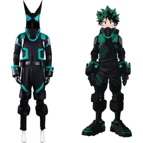 My Hero Academia Cosplay Izuku Midoriya Cosplay Costume Uniform Outfit Halloween Carnival Suit