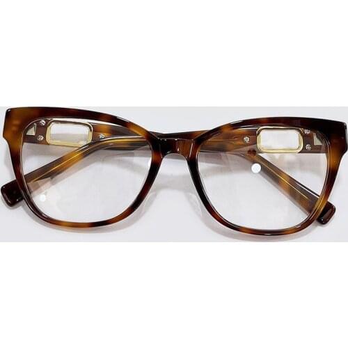 Square Optical Transparent Women Men Glasses Frame Brand Designer Fashion Cat Eye Optical Frames Computer Glasses