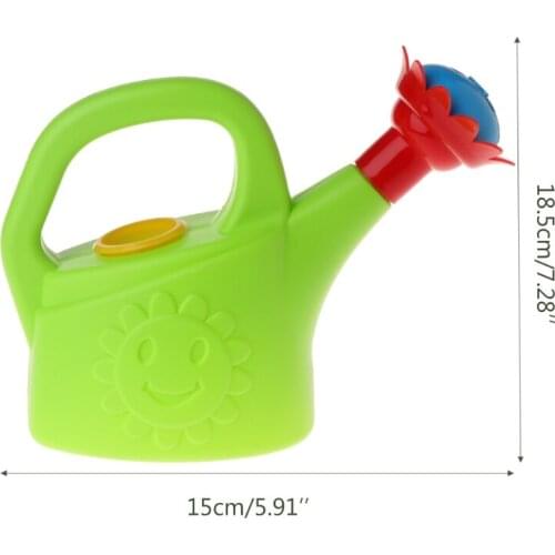 Cute Cartoon Home Garden Watering Can Spray Bottle Sprinkler Kids Beach Bath Toy Y4UD