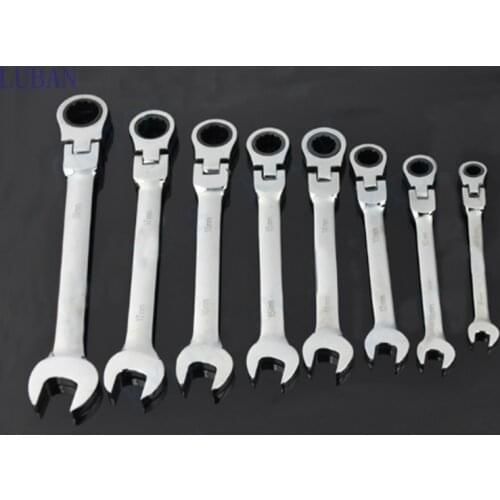 6-24mm Activities Ratchet Gears Wrench Set flexible Open End Wrenches Repair Tools To Bike Torque Wrench Spanner