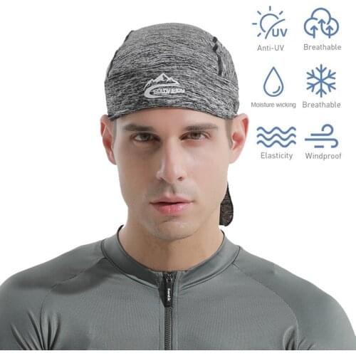 Cooling Skull Cap Helmet Liner Sports Headwear Cycling Hat Sweatband Quick Dry Breathable Hat Sport Cycling Cap