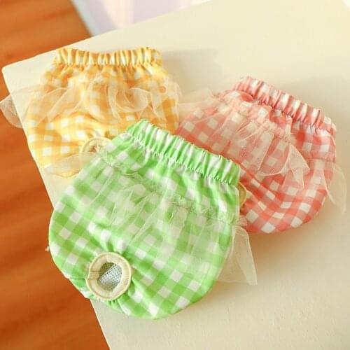 Pet Dog Diapers Physiological Pants Washable Female Dog Shorts Pets Menstruation Underwear Briefs For Puppy Dog Pet Products