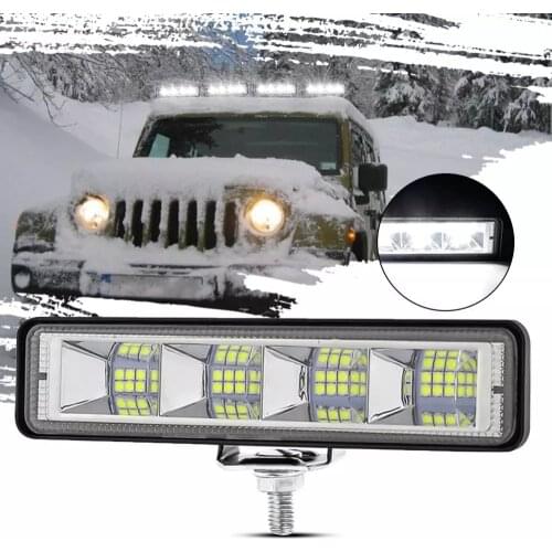 LED Work Light Flood Light LED Light Bar White Driving Lamp Portable Modified Lamp For Emergency Car Repairing Car SUV Bar Truck
