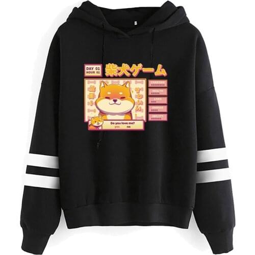 Female Hoodies Women Oversized Sweatshirts Women Kawaii Cut Cat Printed Tops Casual Hooded Women Pullovers Clothes Tops