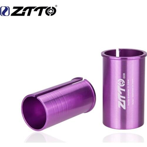 ZTTO Bicycle seatpost adapter alloy sleeve convert seat post tube conversion adapter 25.4 27.2 28.6 30.4 30.8 31.6 33.9 34.9mm