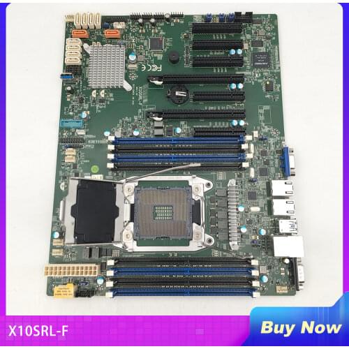 Server Motherboard For SuperMicro X10SRL-F 2011 PIN E5-2600V3/V4 Fully Tested