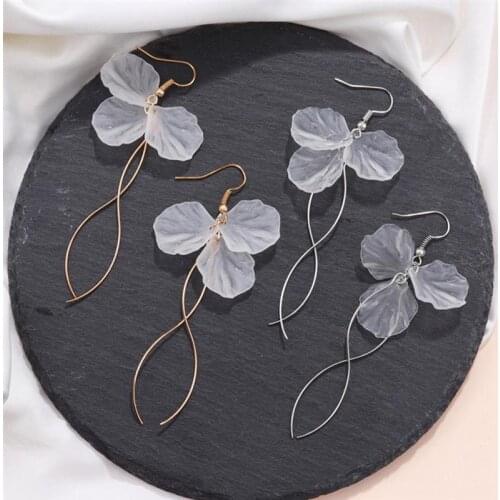 2020 New Women Drop Earring Charm Earrings Flower Design Pendant Earrings Dangle Earrings Fashion Jewelry for Women