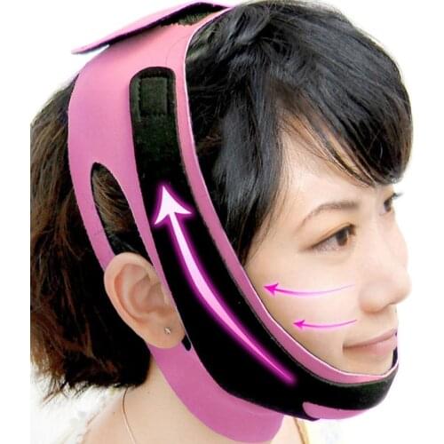 Women Chin Cheek Slim Lift Up Anti Wrinkle Mask Band Ultra-thin Lift Slimming Strap V Face Line Belt Facial Beauty Tools can CSV