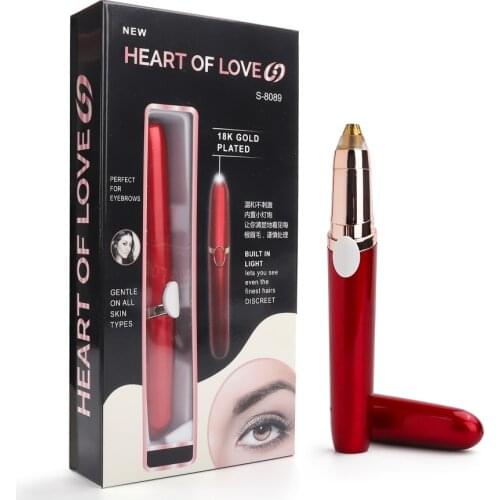 Eye Brow Shaper Electric Eyebrow Trimmer For Nose Lip Hair Epilator Eyebrow Facial Hair Removal Painless Eye Brow Shaver Tools