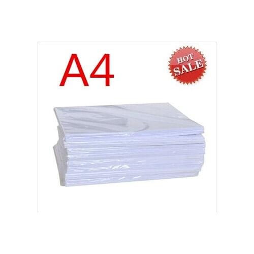 180gsm A4 RC sticker photo paper with self adhesive 20 sheets one bag