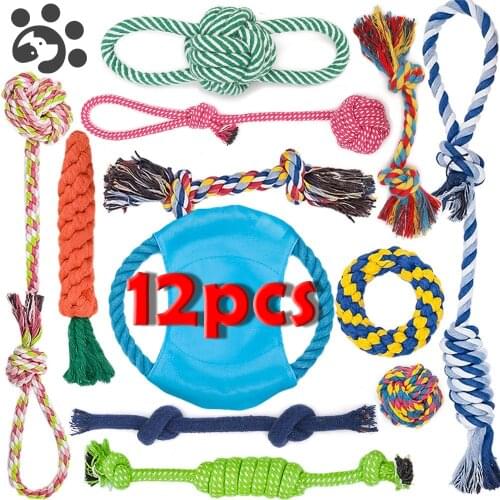 Interactive Dog Toys for Large Small Dogs Big Dog Toy Ball, for Dogs Rope Pet Dog Toys, Rope Balls Small Strong Dog Toys TY0113
