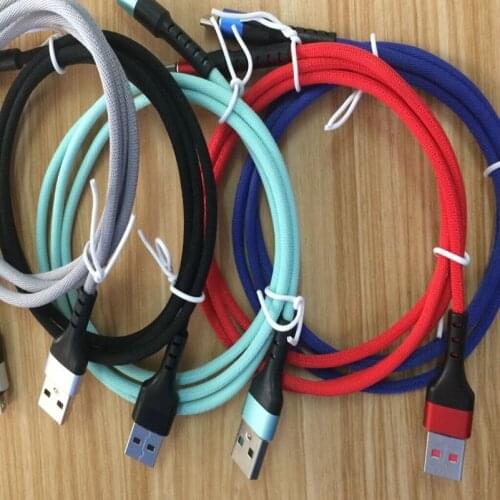 200pcs/lot 1M /3FT Fast Charging usb Type c cable Line for samsung galaxy s8 s9 huawei Lg android