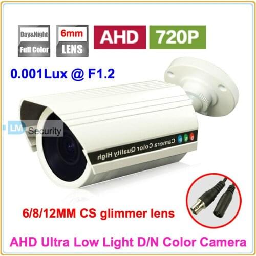 Lihmsek Starlight Ultra Low Lux Day and Night Color AHD Camera Super Low Light Color image CCTV Camera AHD Technology