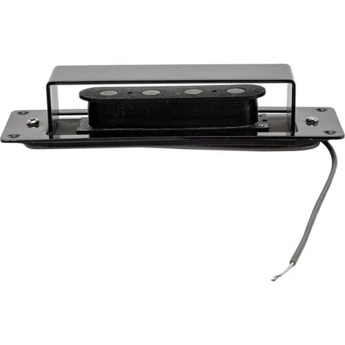 Lightweight 4 String Electric Bass Pickup for Jazz Bass Guitar Replacement Part Musical Instrument Tool, Black