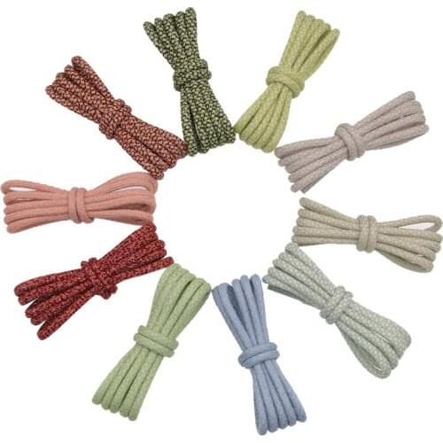 Coolstring 5MM Round 3M Reflective Fashion Shoe Ropes Type Excellent Cords Men Women Sneakers Tennis Sport Running Shoelaces