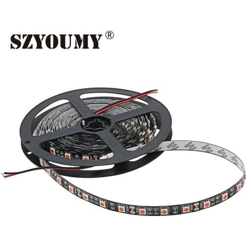 SZYOUMY 20M/ Lot 5050 Pink Ice Blue Color Led Strip DC12V Non-waterproof Flexible Light Tape Lamp For Car and Home lighting