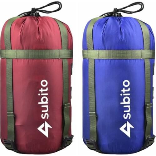 Outdoor Sleeping Bag Compression Packs Stuff Sack Portable Travel Leisure Hammock Storage Bags For Camping Hiking Travel