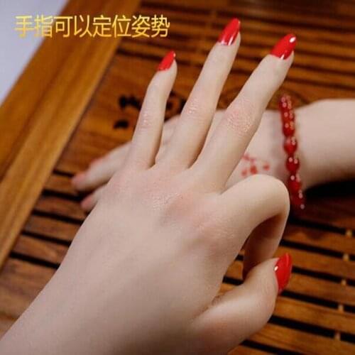 33Cm High quality real hand mannequin body Manicure props Masturbation sex doll hand mannequin Halloween Woman 2PC/lot C736