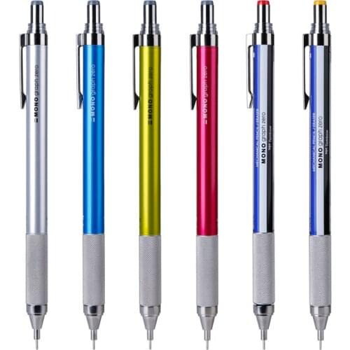 Japan TOMBOW MONO Series Mechanical Pencil DPA-162 Drawing Sketch Mechanical Pencil 0.3/0.5mm Mechanical Pencil Metal Grip 1PCS