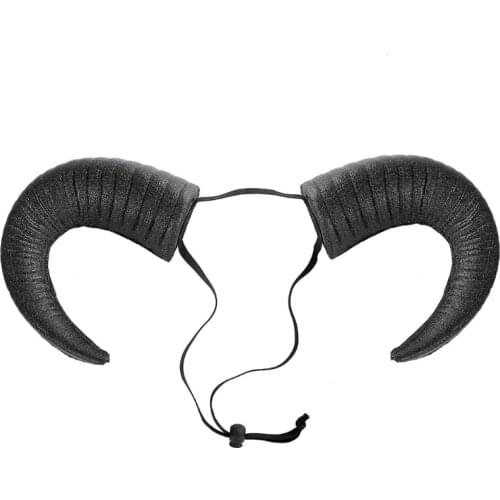 Women Ox Horn Headdress Dancing Party Props Headband for Halloween Party Christmas Creative Cosplay Hair Accessories