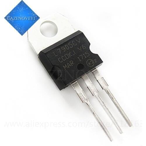 10pcs/lot MC7905 L7905CV LM7905 L7905 7905 TO-220 In Stock