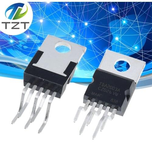10pcs/lot TDA2003 TDA2003AV 2003 TO220 Audio power amplifier chip