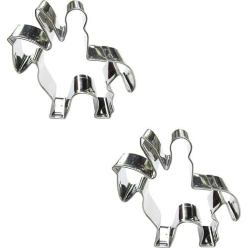 Knights shape 2 piece biscuit cutting molds, baking tools, cake decorating soft candy tools