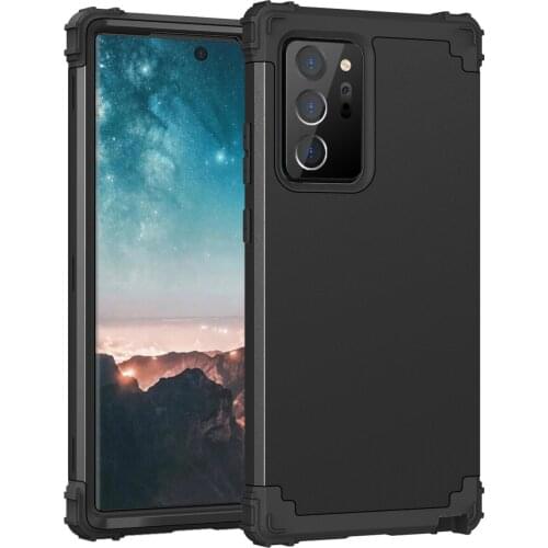 3 IN 1 Heavy Duty Rugged Armor Shockproof Case For Samsung Galaxy S8 S9 S10 S20 Plus S21 FE 5G Note 8 9 10 20 Ultra Back Cover