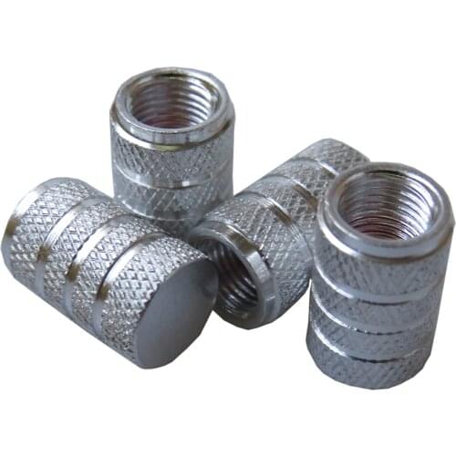 4Pcs Auto Tire Valve Stem Dust Cap Car Wheel Tyre Caps Universal Automobiles Metal Valve Covers Car Accessories Aluminum Alloy