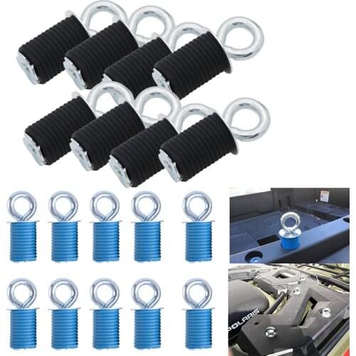 FOR Polaris Lock & Ride ATV Tie Down Anchors for RZR, Sportsman and Ace - Set Lock and Ride Type Anchors by GripPRO ATV Anchors