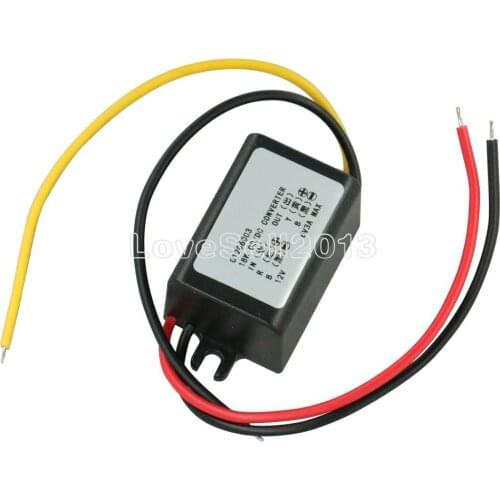 DC/DC Buck Converter Regulator 12V to 6V 3A 18W Car Monitor Power Supply