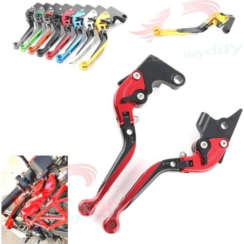 For RC8 RC8R 2009-2016/SuperDuke 990 2005-2012 Motorcycle CNC LOGO Clutch Brake levers Top Adjustable Extendable Foldable