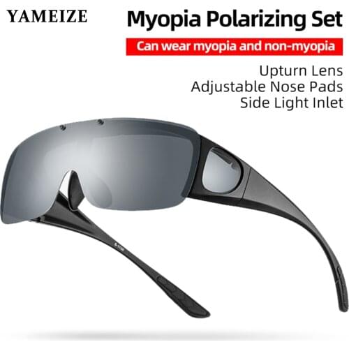 Flip Up Polarized Mens Sunglasses Myopia Driving Glasses Anti Glare Photochromic Lens Brand Designer Luxury Sunglasses Oculos