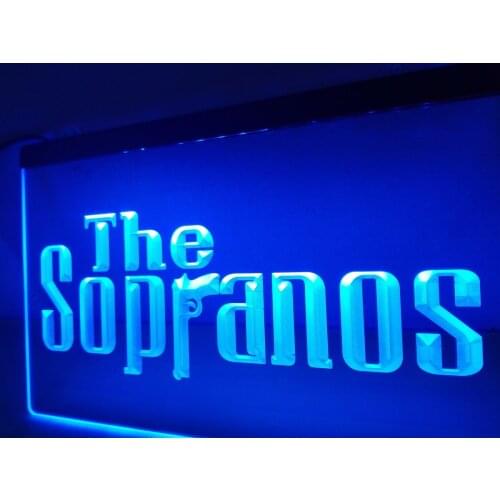 LC075- The Sopranos LED Neon Light Sign home decor crafts