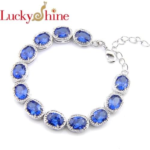 Синие браслеты Luckyshine China At AliExpress