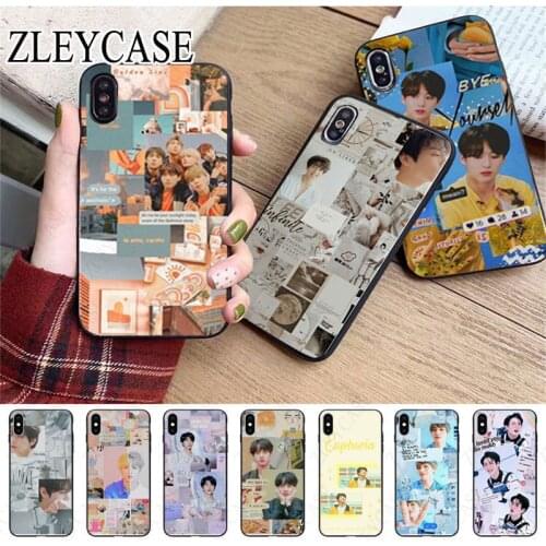 Euphoria Jungkook KPOP Soft Phone Case For iphone x xs 12pro max 5s 6splus 7 8plus 12pro SE 2020 xr xsmax 11pro cover Coque