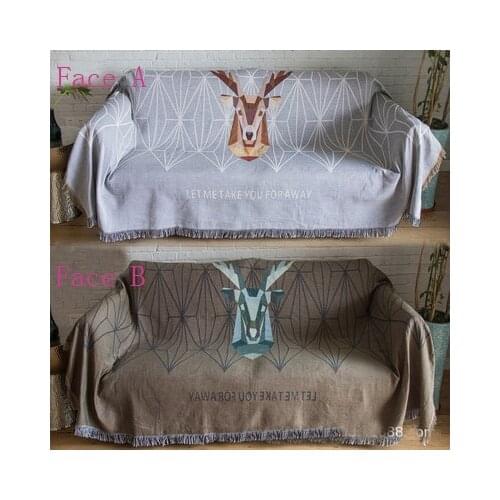 Knitted Throw Thread Blanket on the Bed Sofa Plaid Soft Towel Bed Plaid Tapestry Sofa Mat