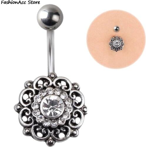 Jewelry Piercing Barbell Fashion Sexy Dangle Belly Button Rings Belly Navel Piercing Surgical Steel Belly Dance Bars Body